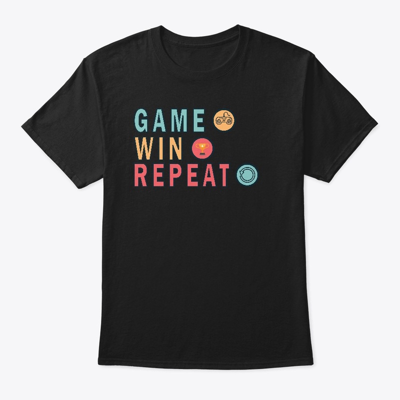Game Win Repeat — product mockup